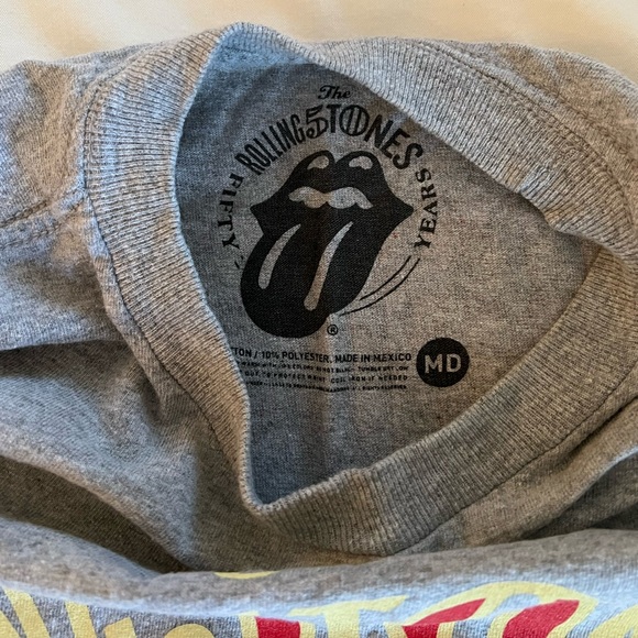 Vintage Rolling Stones 50th Year Anniversary Tour T-Shirt Authentic - Picture 4 of 4